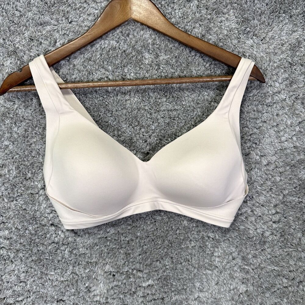 Warners Bra Medium Beige Nude No Underwire Lightly Lined